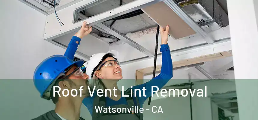  Roof Vent Lint Removal Watsonville - CA